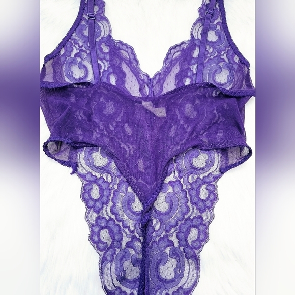 Rare Vintage Victoria's Secret Crown Label French Cut Teddy - Picture 7 of 8